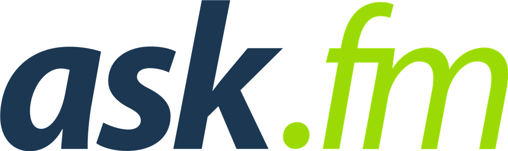 Ask fm logotype, transparent .png, medium, large