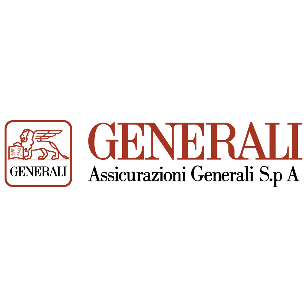 Assicurazioni Generali logotype, transparent .png, medium, large