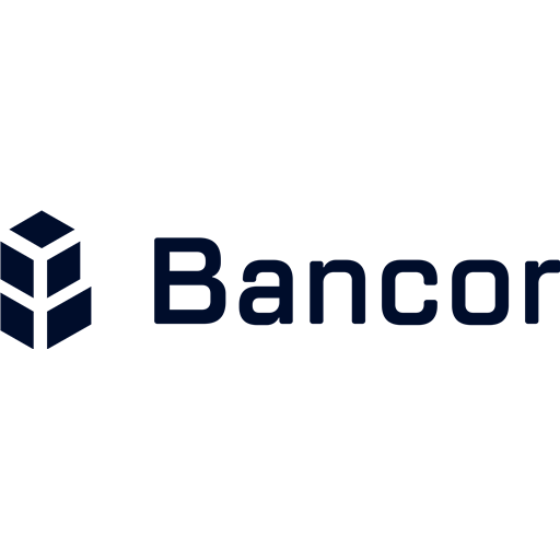 Bancor coin black logo SVG logo