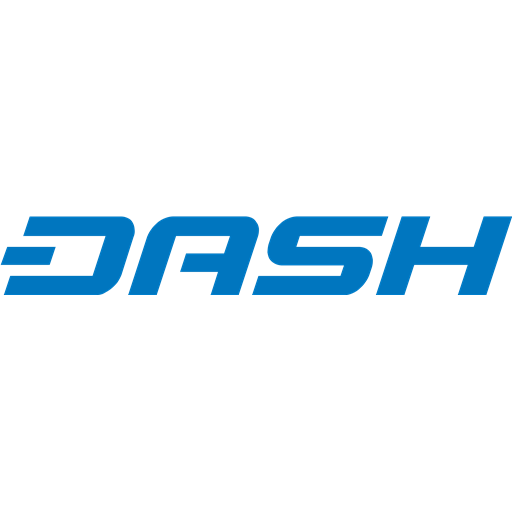 Dash coin logo SVG logo