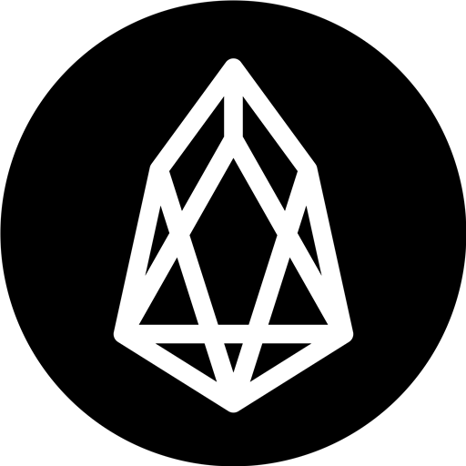 EOS coin logo SVG logo