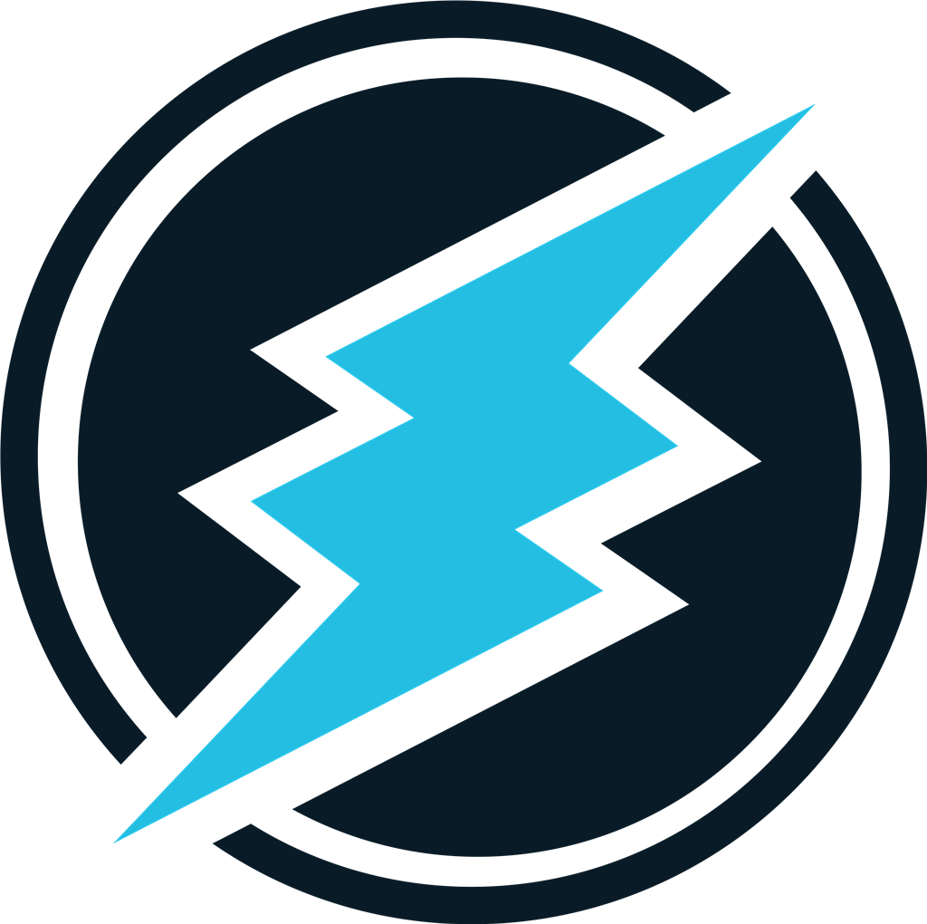 Electroneum coin logotype, transparent .png, medium, large