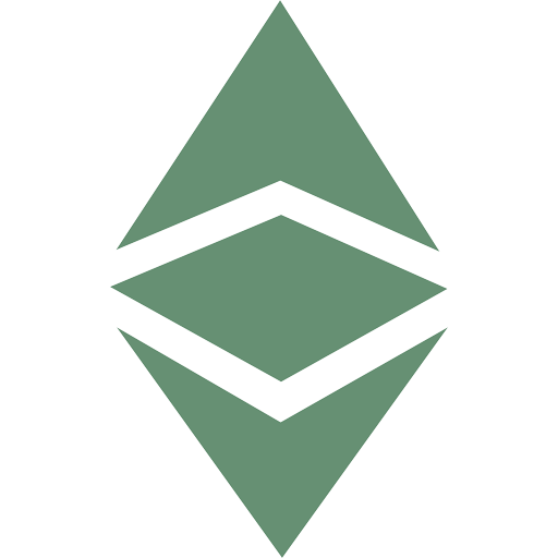 Ethereum coin etc logo SVG logo