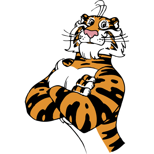 Exxon tiger logo SVG logo