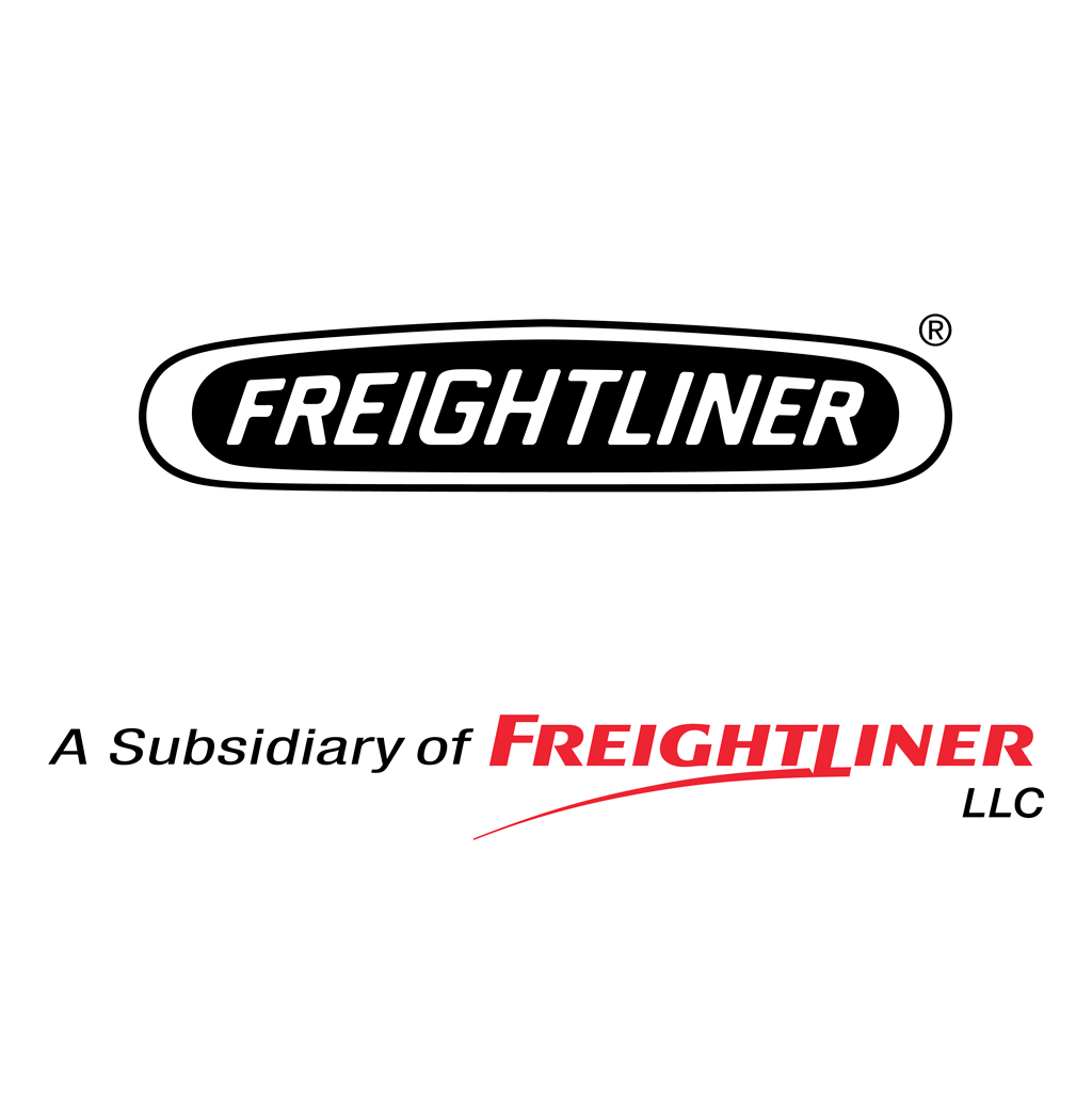 Freightliner logotype, transparent .png, medium, large