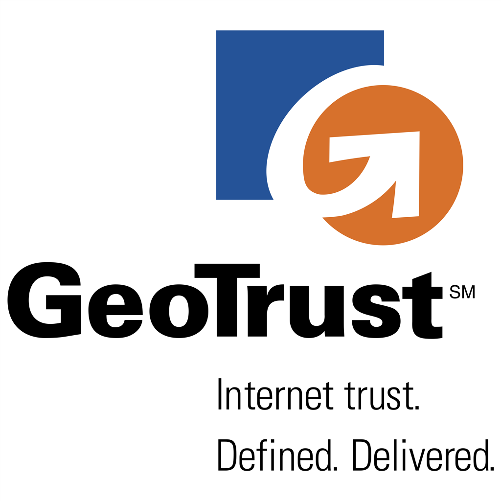 GeoTrust logotype, transparent .png, medium, large