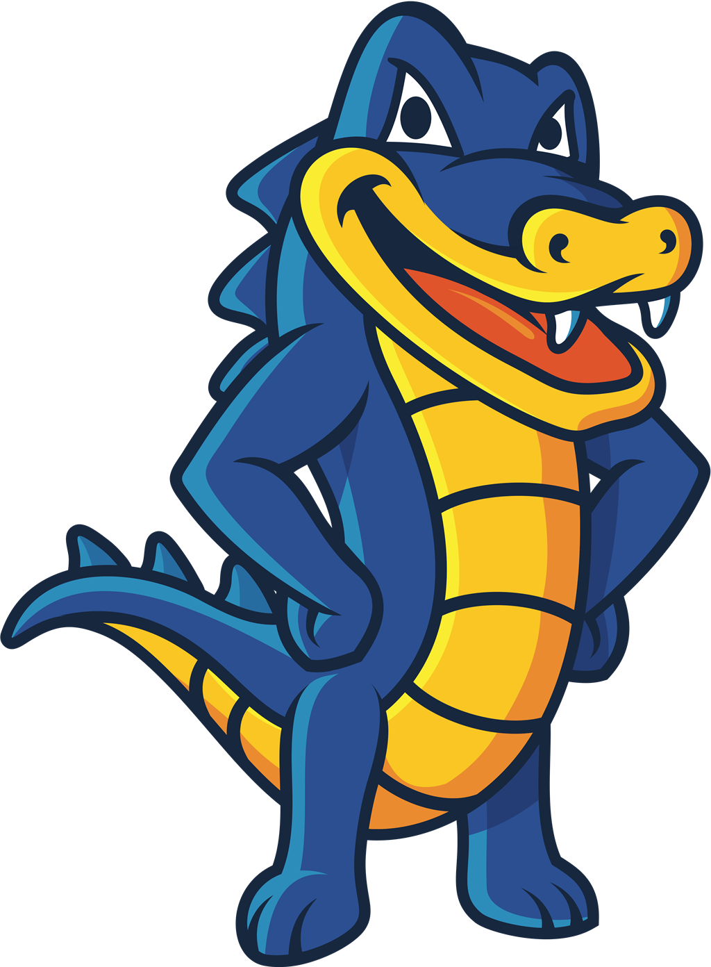 Hostgator logotype, transparent .png, medium, large