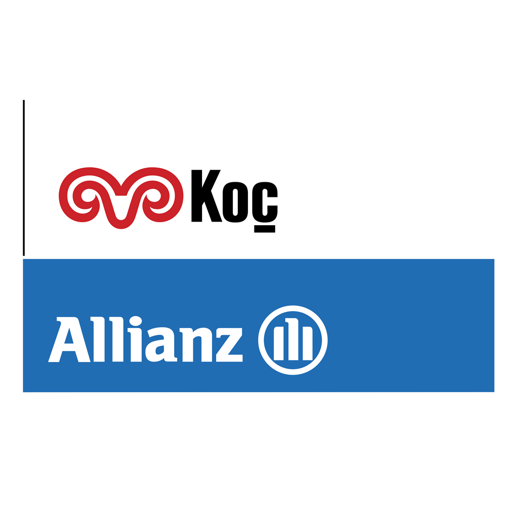 Koc Allianz logotype, transparent .png, medium, large