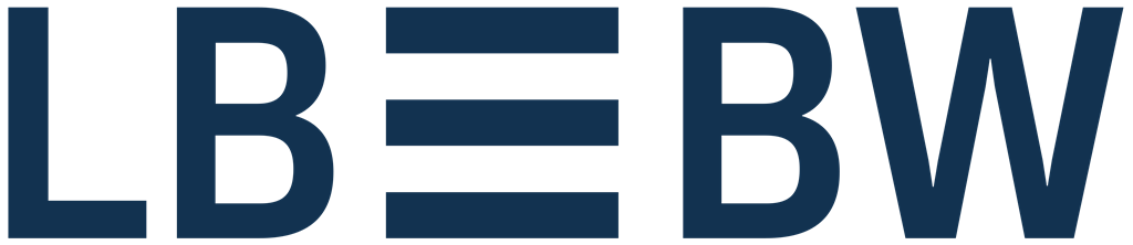 LBBW Landesbank Baden-Württemberg logotype, transparent .png, medium, large