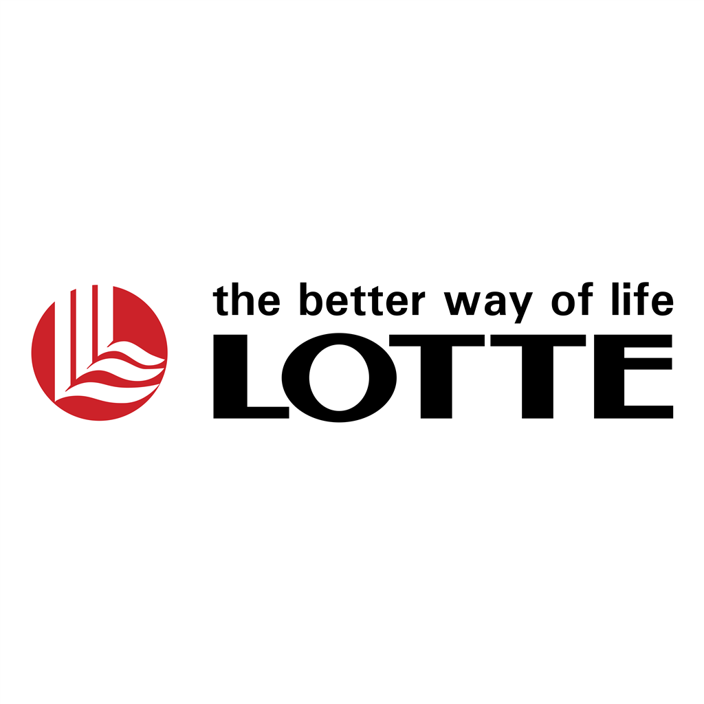 Lotte logotype, transparent .png, medium, large