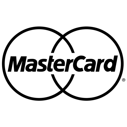 MasterCard white logo SVG logo