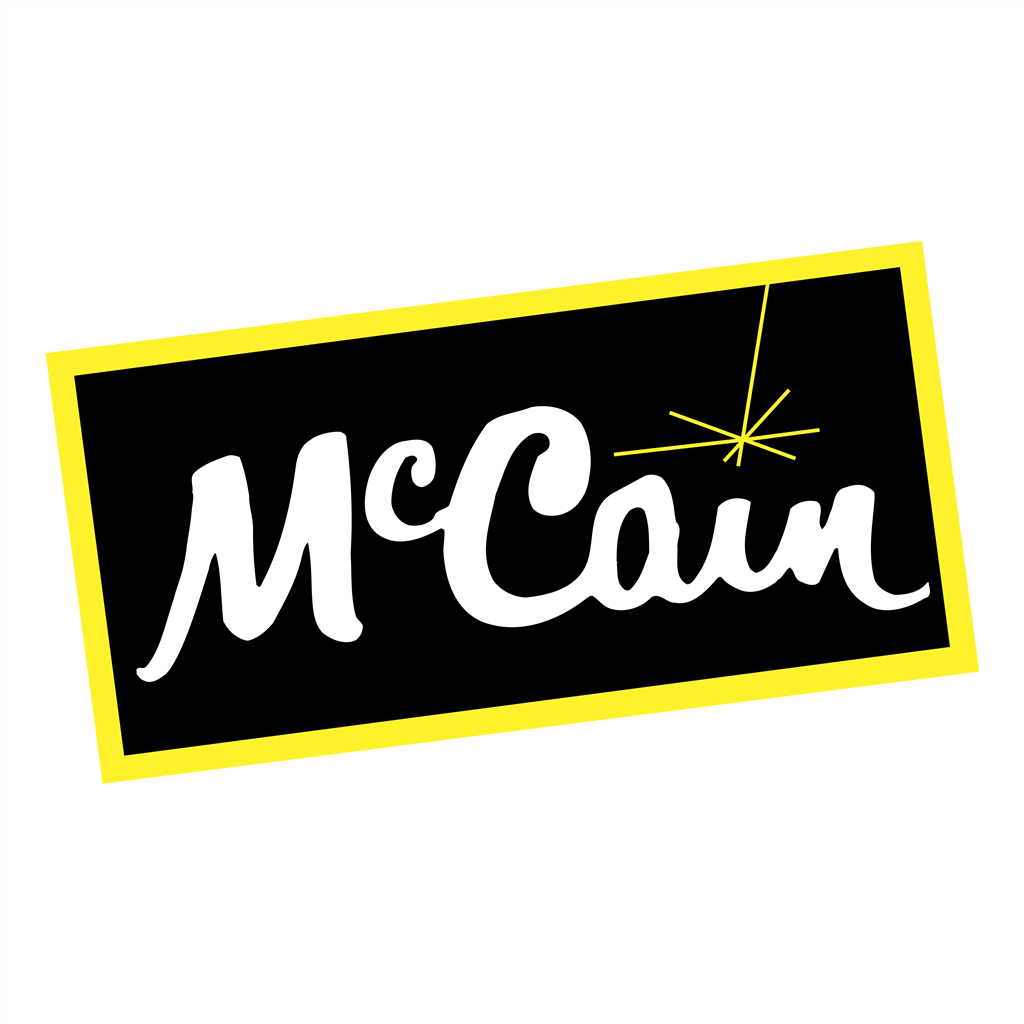 McCain logotype, transparent .png, medium, large