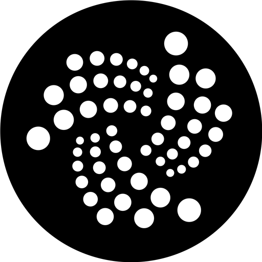 Miota coin black logo SVG logo