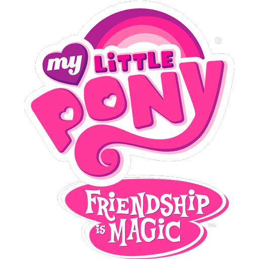 My Little Pony Friendship is Magic logo SVG logo