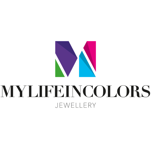 My life in colors Jewellery logo SVG logo