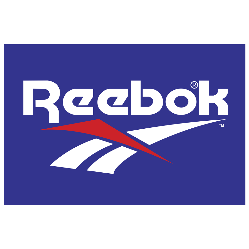 Reebok R logotype, transparent .png, medium, large