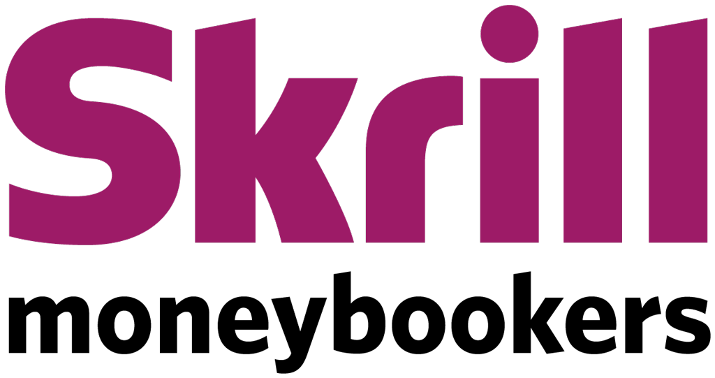 Skrill Moneybookers logotype, transparent .png, medium, large