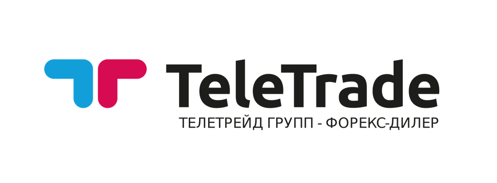 Teletrade official russia logotype, transparent .png, medium, large