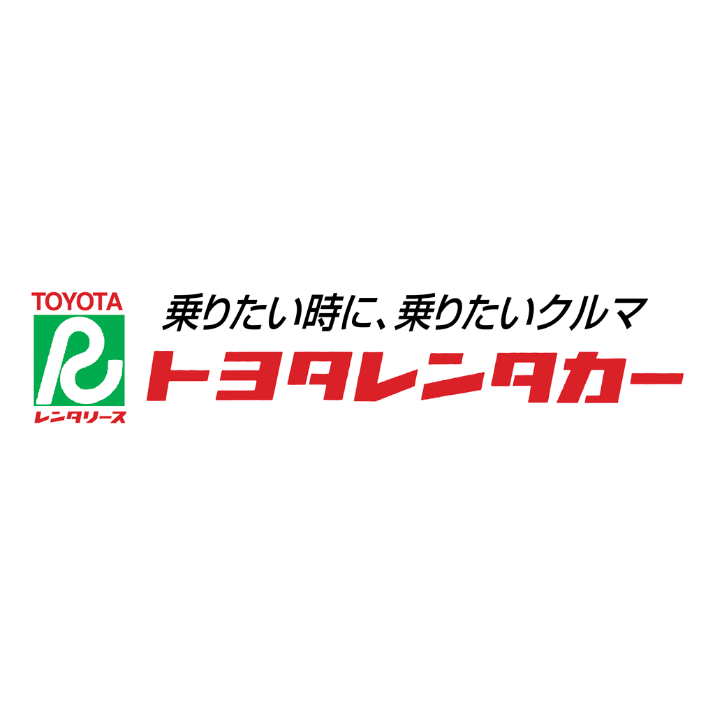 Toyota Rent a Car logotype, transparent .png, medium, large