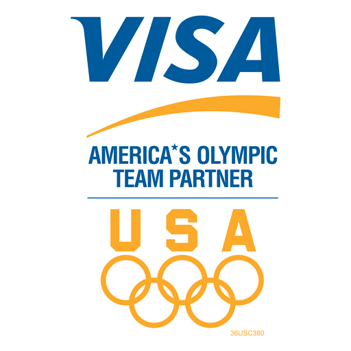 Visa America’s Olympic Team Partner logo SVG logo