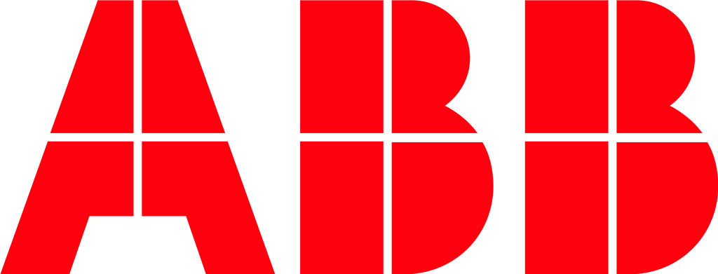 ABB logotype, transparent .png, medium, large