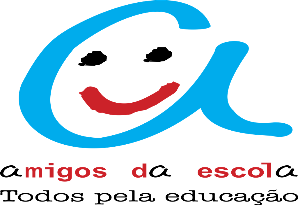 Amigos da Escola logotype, transparent .png, medium, large