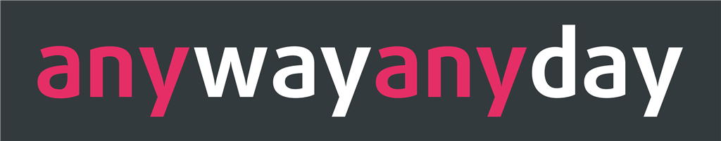 Anywayanyday logotype, transparent .png, medium, large