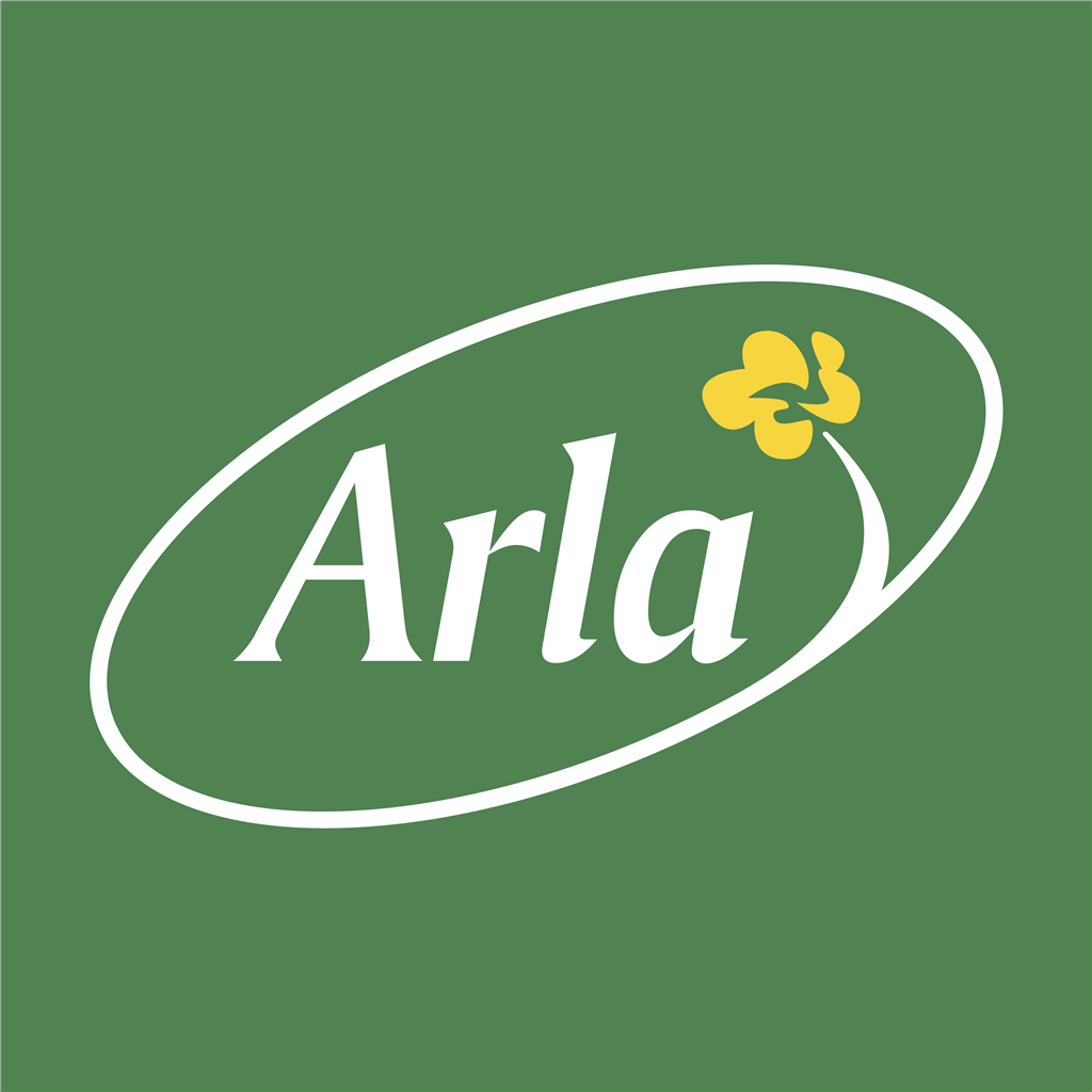 Arla logotype, transparent .png, medium, large