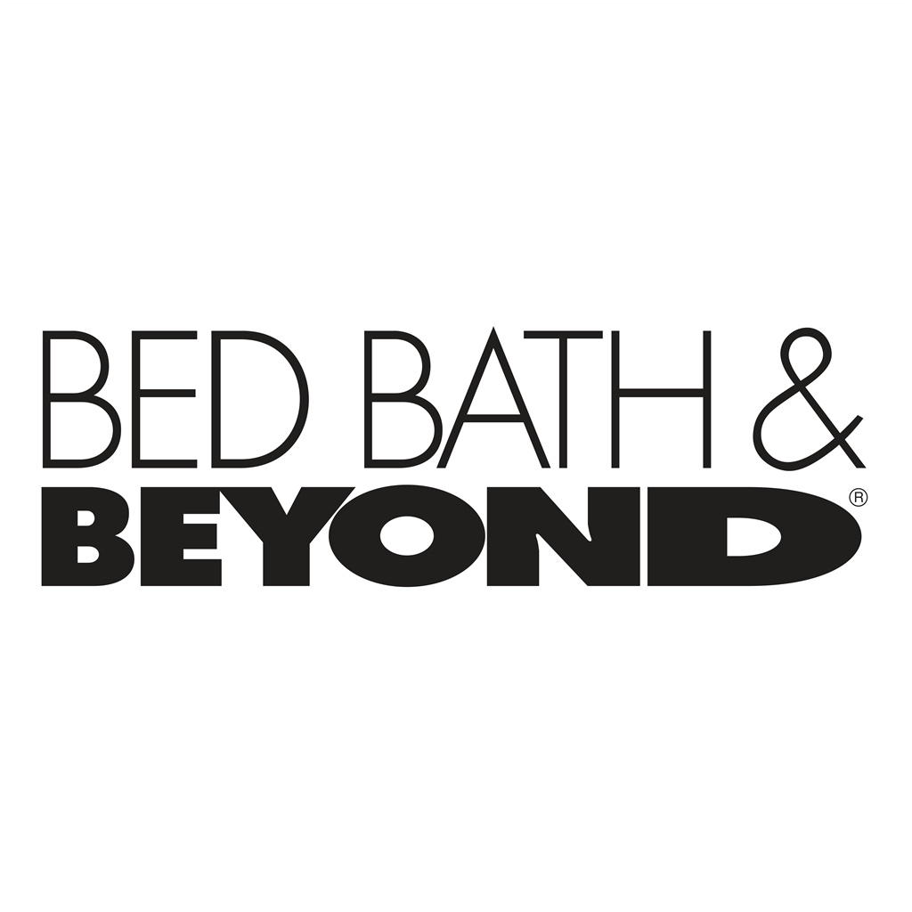 Bed Bath & Beyond logotype, transparent .png, medium, large