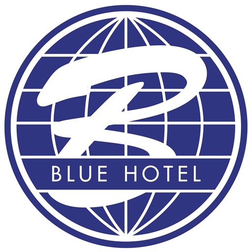 Blue Hotel logo SVG logo