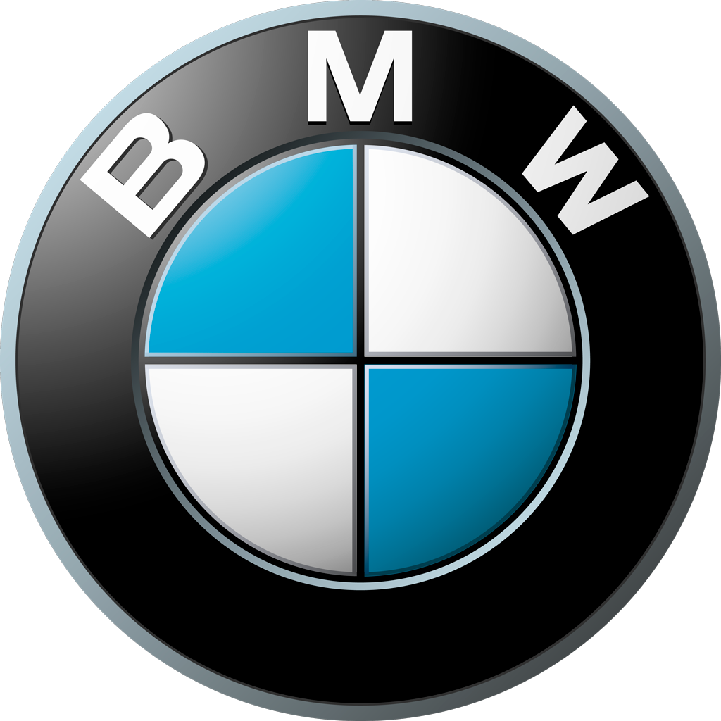 BMW logotype, transparent .png, medium, large