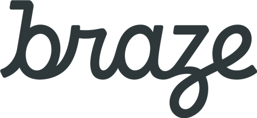 Braze logo SVG logo