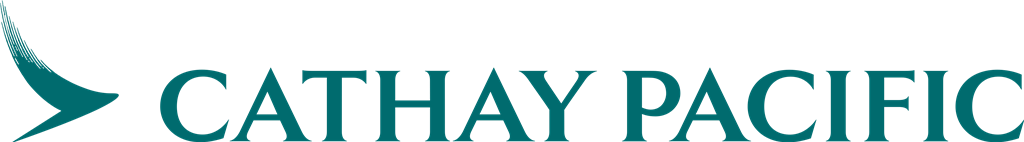 Cathay Pacific logotype, transparent .png, medium, large