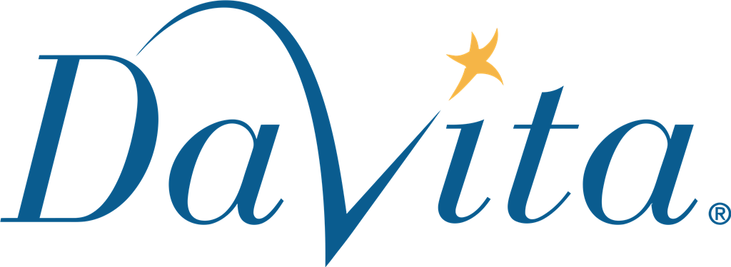 Davita logotype, transparent .png, medium, large