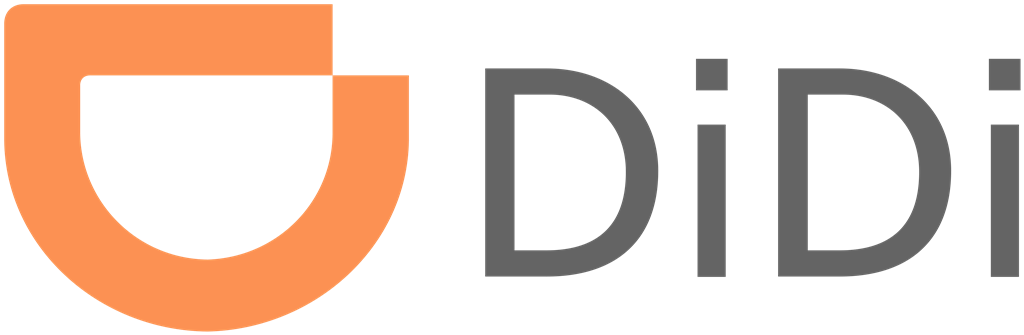 Didi Chuxing logotype, transparent .png, medium, large