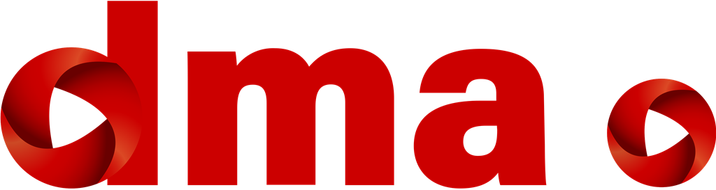 DMA Media logotype, transparent .png, medium, large