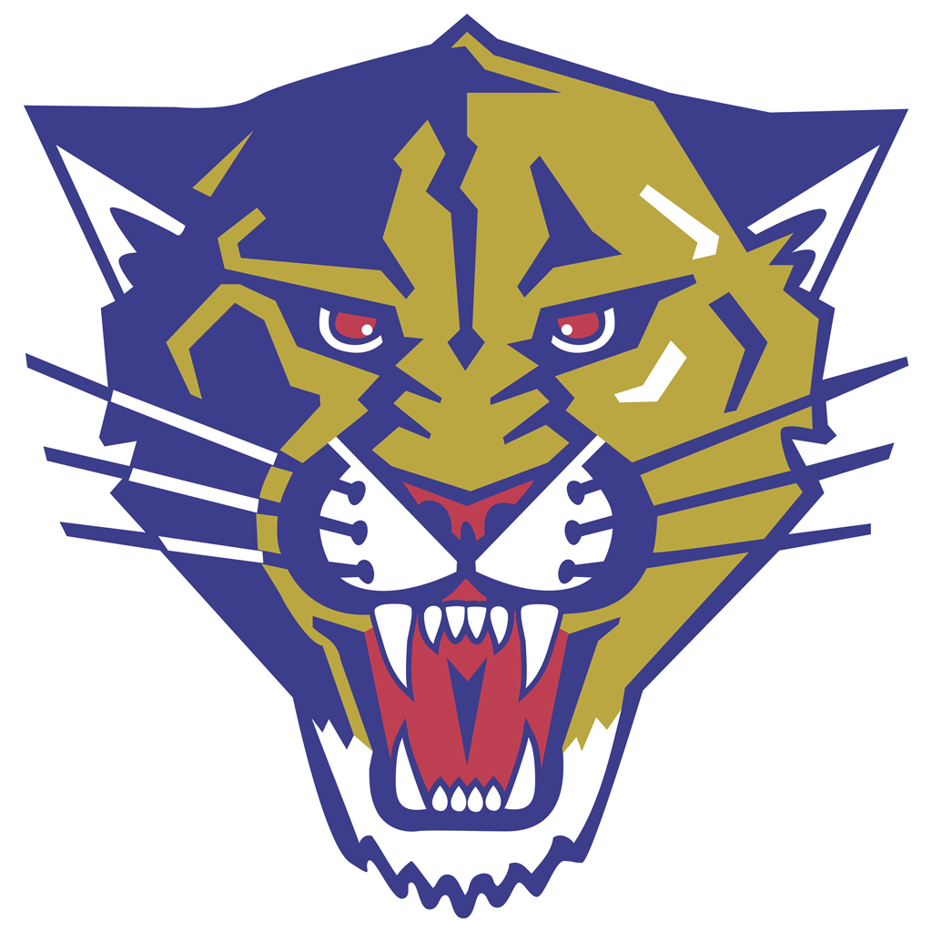 Florida Panthers - Head logotype, transparent .png, medium, large