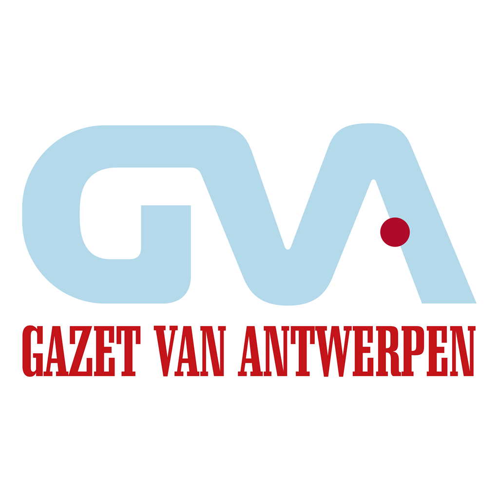 Gazet van Antwerpen logotype, transparent .png, medium, large