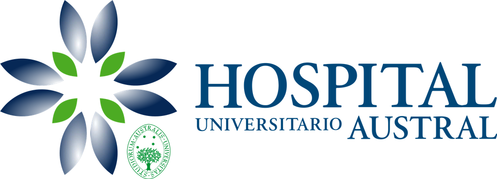 Hospital Universitario Austral logotype, transparent .png, medium, large