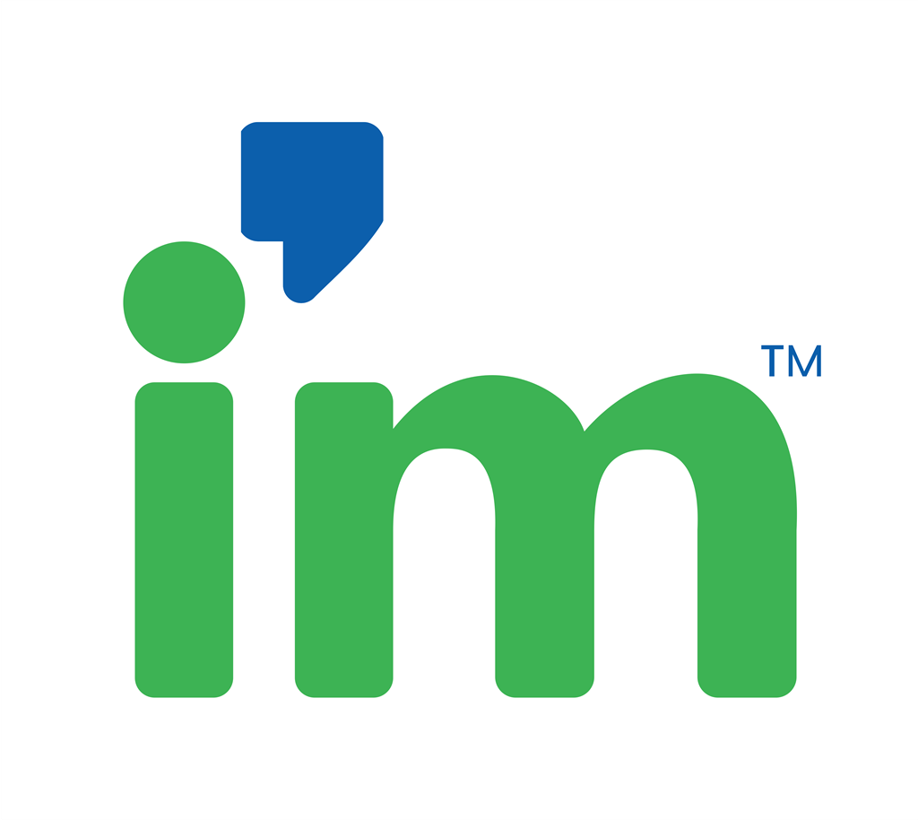 IM+ logotype, transparent .png, medium, large