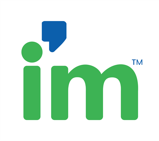 IM+ logo SVG logo