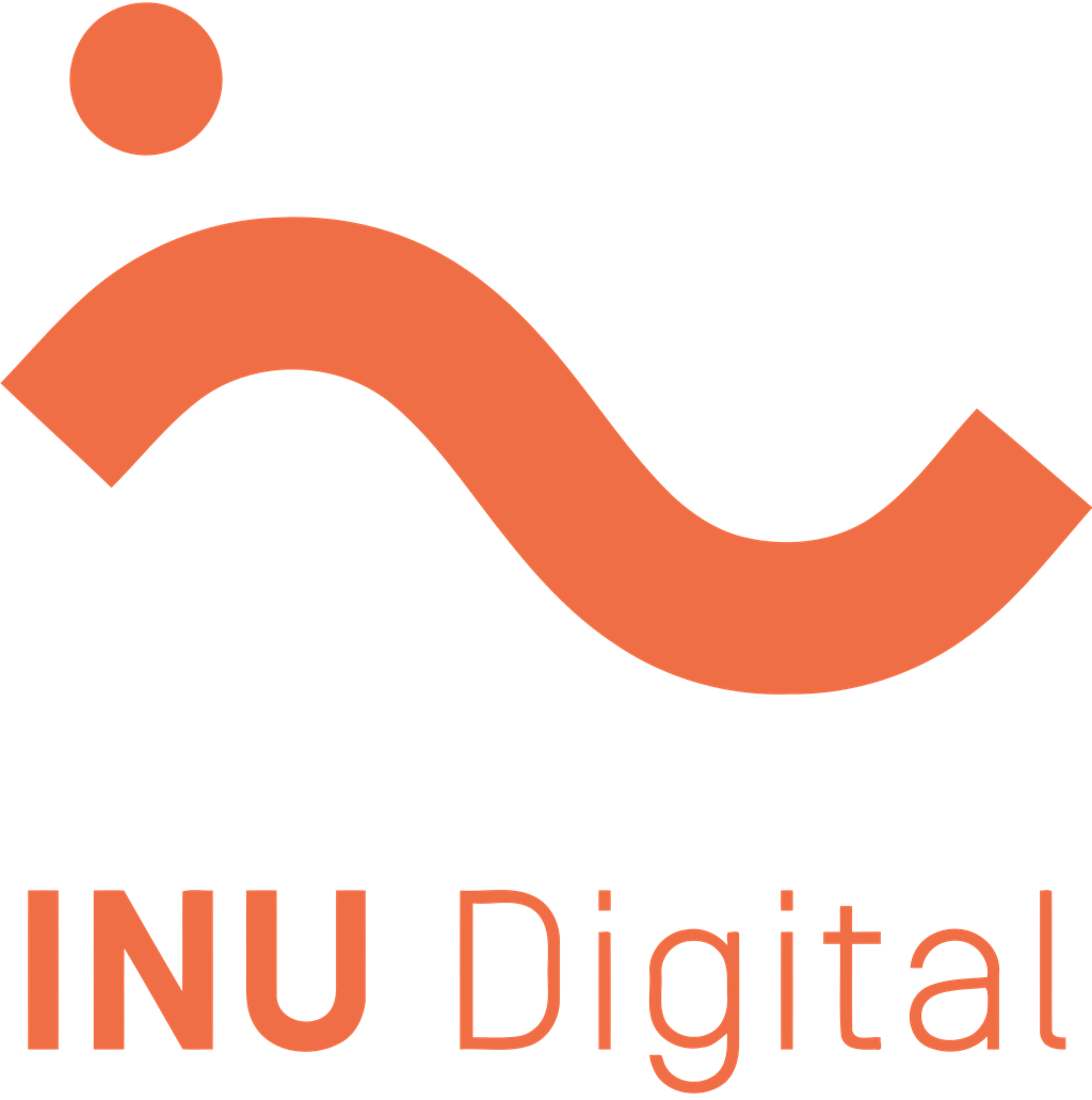 Inu Digital logotype, transparent .png, medium, large