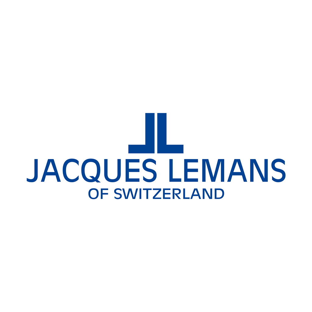 Jacques Lemans logotype, transparent .png, medium, large