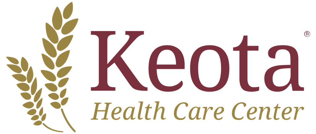 Keota Health Care Center logotype, transparent .png, medium, large