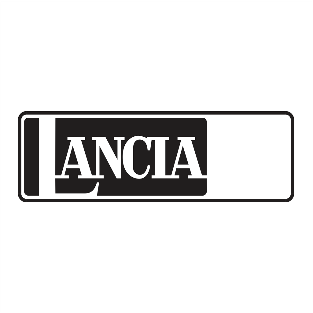 Lancia logotype, transparent .png, medium, large