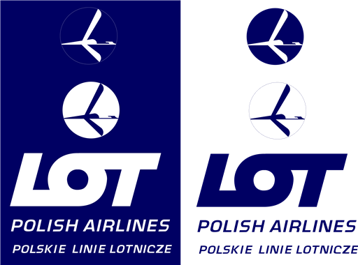 LOT Polish Airlines logo SVG logo