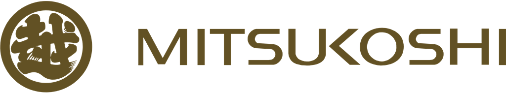 Mitsukoshi logotype, transparent .png, medium, large