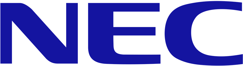 NEC logotype, transparent .png, medium, large