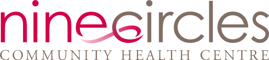 Nine Circles Community Health Center logotype, transparent .png, medium, large