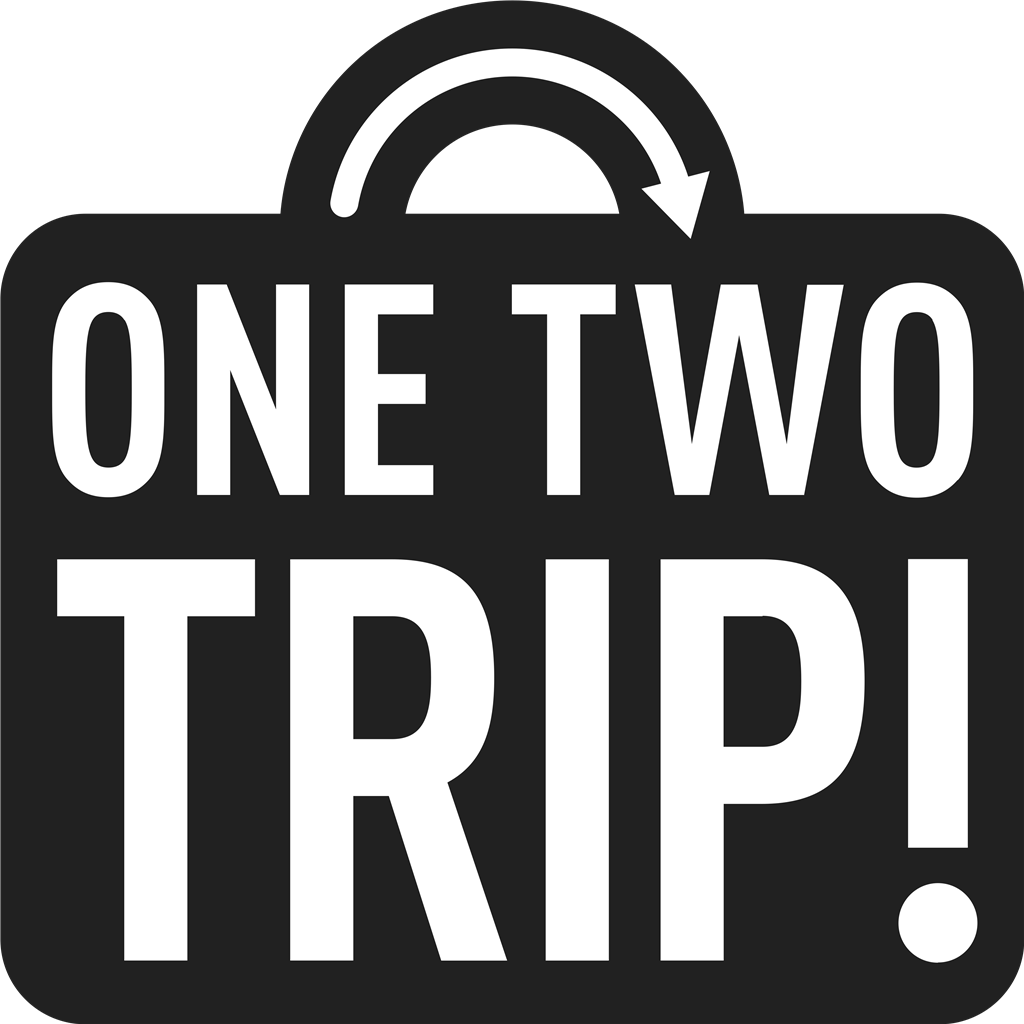 One Two Trip (OneTwoTrip.com) logotype, transparent .png, medium, large